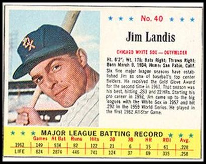 40 Jim Landis